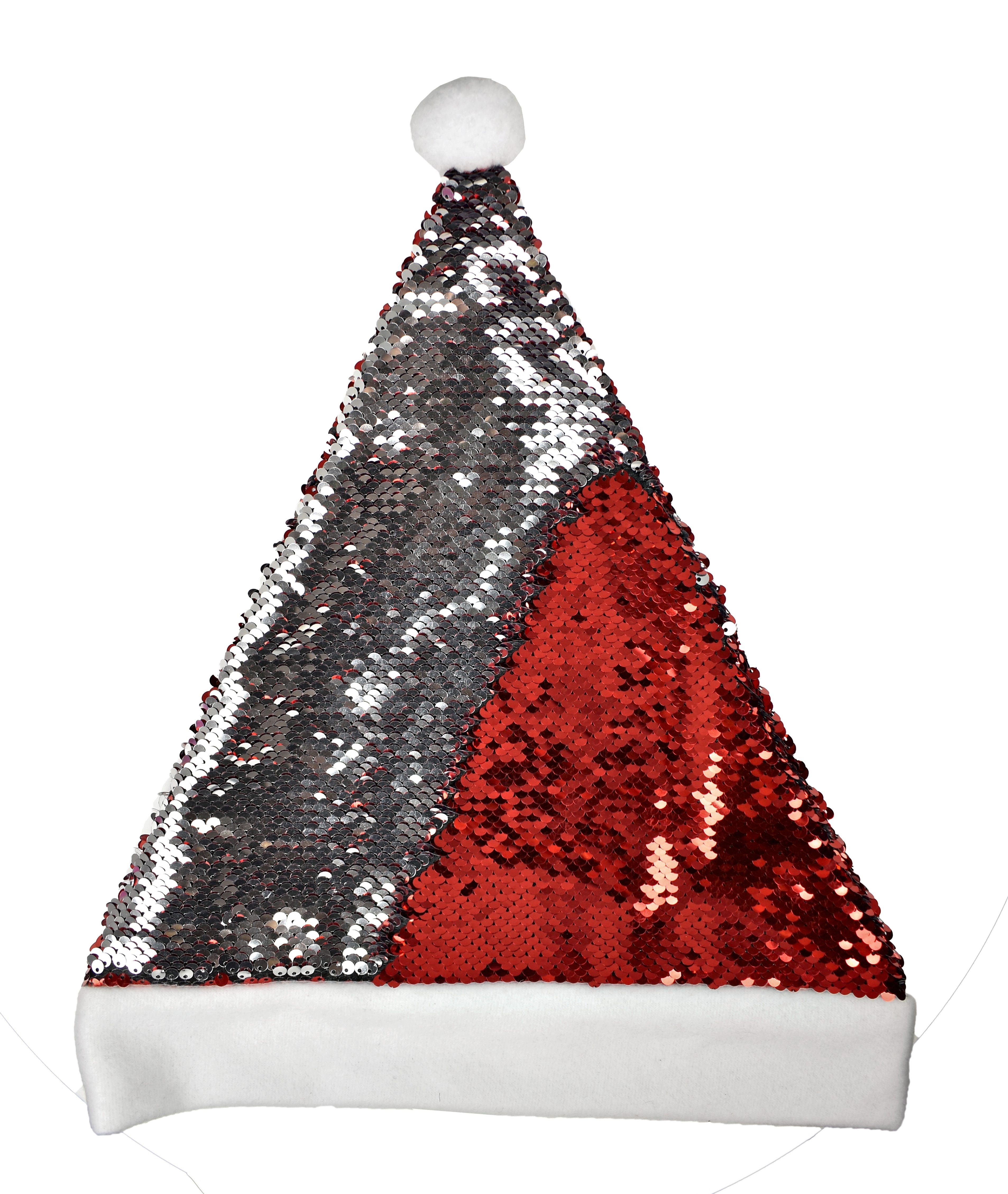 Mutsen PRINTWEAR Christmas Hat With Sequins voor bedrukking &amp; borduring