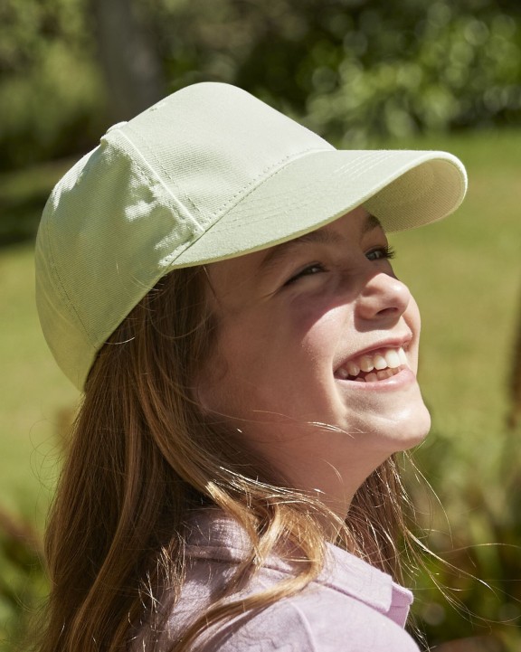 BEECHFIELD JUNIOR ORGANIC COTTON 5 PANEL CAP Kappen personalisierbar
