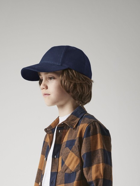 Casquettes à personnaliser BEECHFIELD JUNIOR ORGANIC COTTON 5 PANEL CAP 