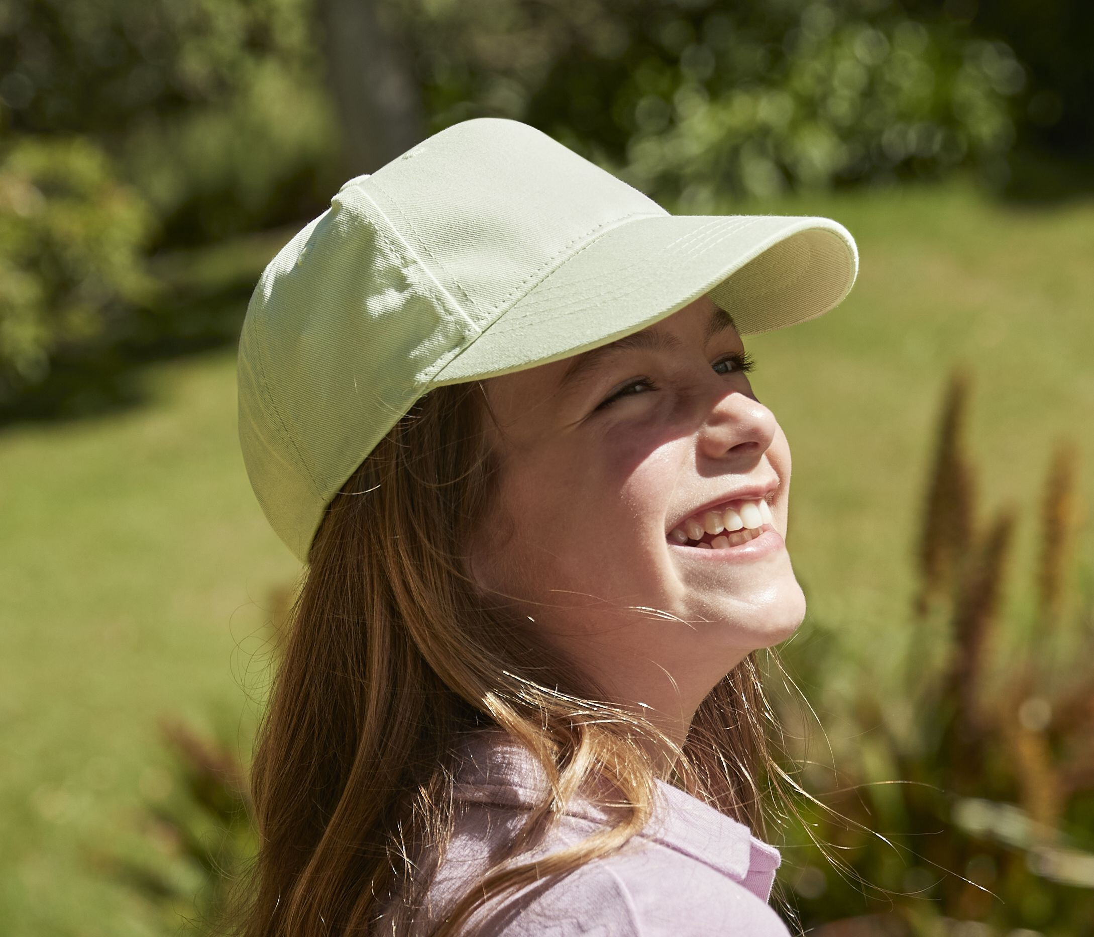 Casquettes personnalisable BEECHFIELD JUNIOR ORGANIC COTTON 5 PANEL CAP