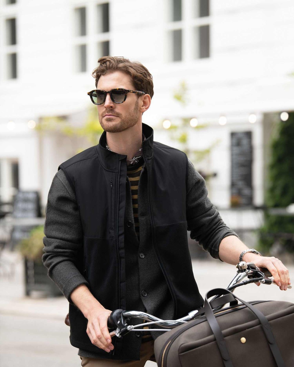 Jassen NIMBUS Highland - Fashionable yoke fleece vest voor bedrukking &amp; borduring